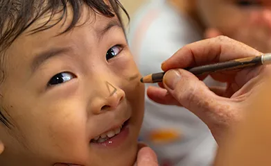 Imagem representativa do Ed. Infantil. A imagem exibe alunos e o ambiente do Ed. Infantil no colégio Humboldt